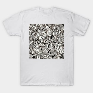 Space Art Doodle 1 T-Shirt